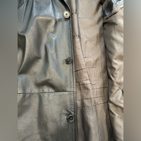 Harbor Bay 100% Men’s Black Leather Jacket - Picture 3 of 10